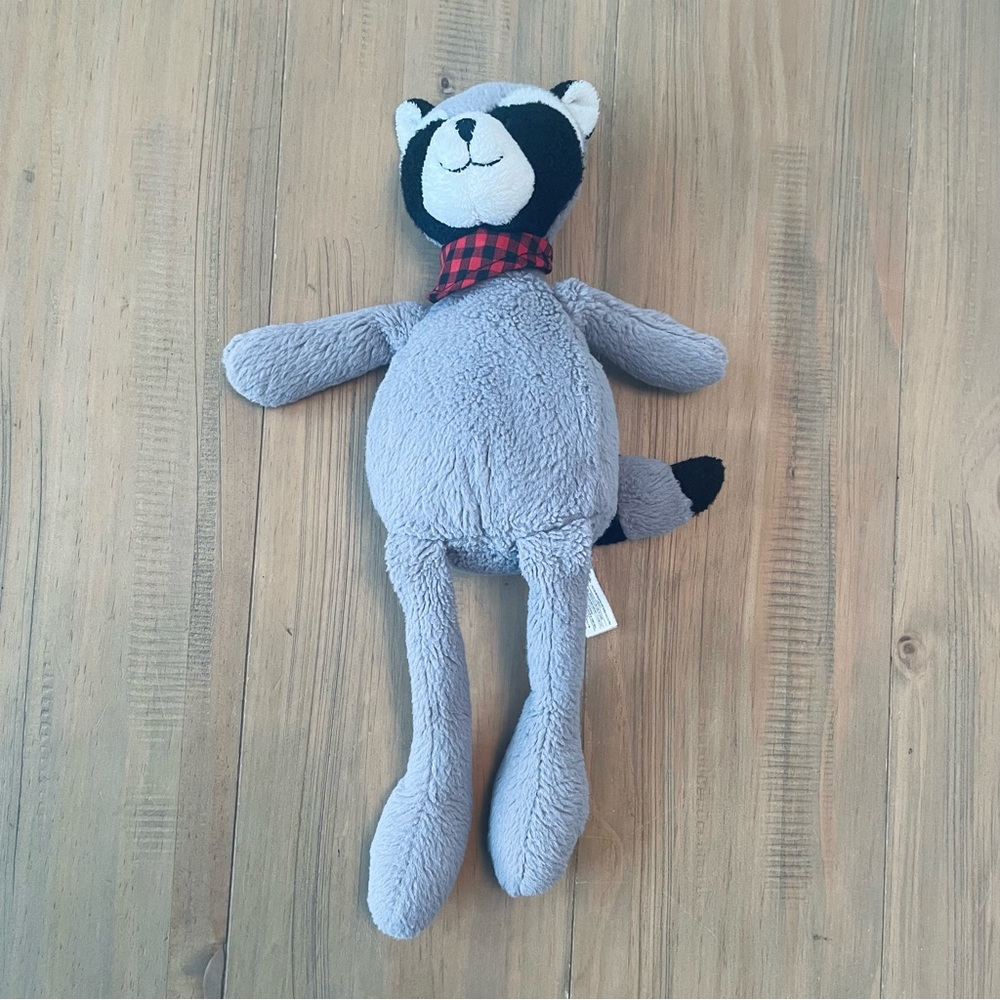 Mary Meyer Raccoon Twinwoods Plush Stuffed Animal Bandana Toy 14” Woodland